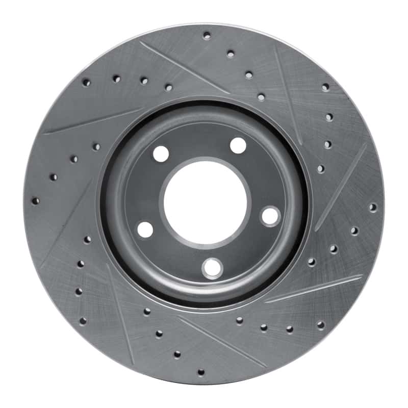 R1 Concepts — R1 04-15 Mazda 3 Front Left Drilled & Slotted Silver Brake Rotor
R1 Brake Rotor Drill - view 5
