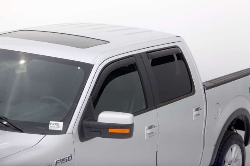 AVS — AVS 09-14 Ford F-150 Supercrew Ventvisor In-Channel Front & Rear Window Deflectors 4pc - Smoke
IN-CHANNEL VENTVISOR
Side Window Vent - view 3