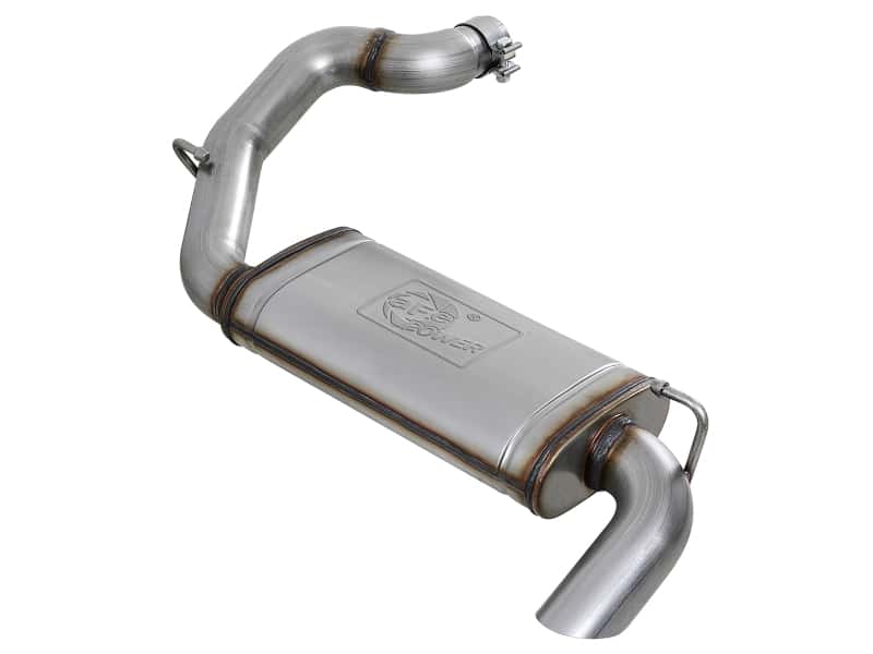 aFe — aFe MACH Force-Xp Hi-Tuck 3in 409 SS 18-20 Jeep Wrangler JL 2.0/3.6 Axle-Back Exhaust
Axle-Back Exhaust - view 1