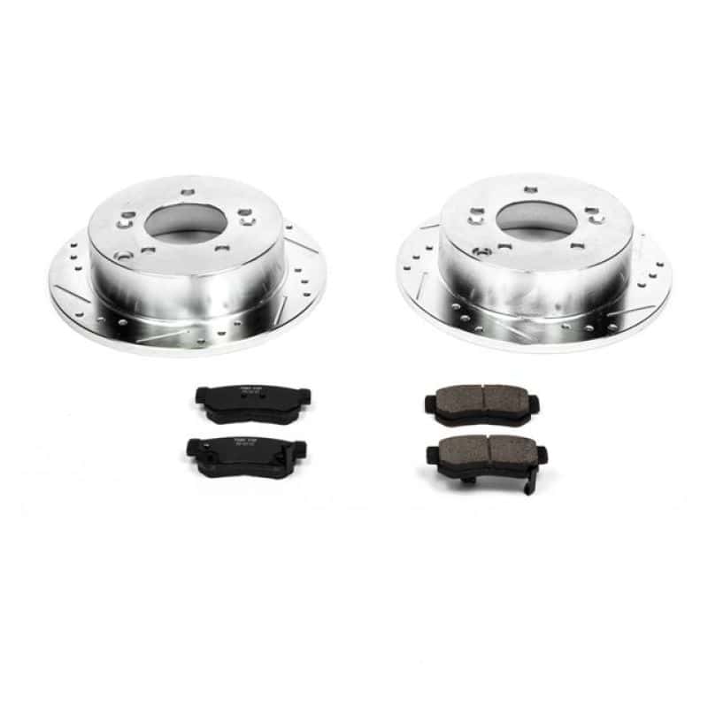 PowerStop — Power Stop 06-08 Hyundai Sonata Rear Z23 Evolution Sport Brake Kit - view 1