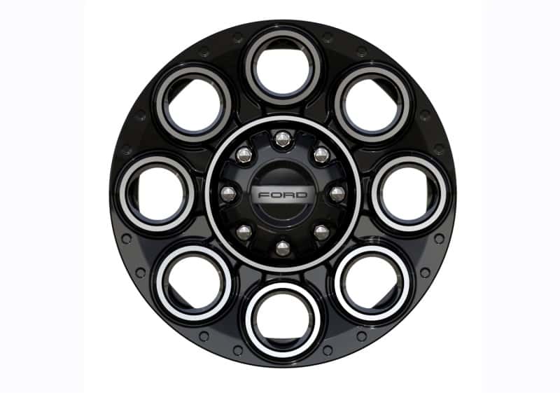 Ford Racing — Ford Racing 05-22 Super Duty 20in Black w/Machined Face Wheel Kit - view 1