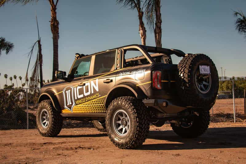 ICON — ICON 2021+ Ford Bronco Billet Rear Upper Adjustable Link Kit
REAR UPPER LINKS - view 5