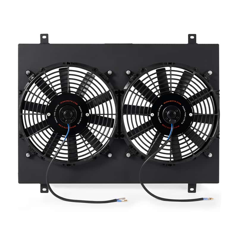 Mishimoto — Mishimoto 79-93 Ford Mustang Aluminum Fan Shroud Black
Fan Shroud Kit - view 1