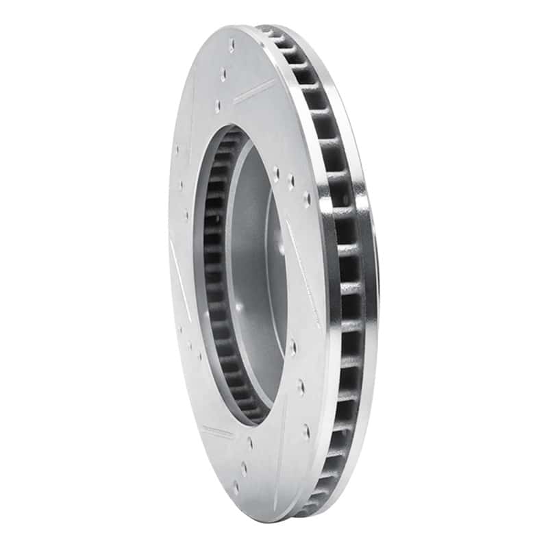 R1 Concepts — R1 16-22 Toyota Prius Front Right Drilled & Slotted Silver Brake Rotor
R1 Brake Rotor Drill - view 4