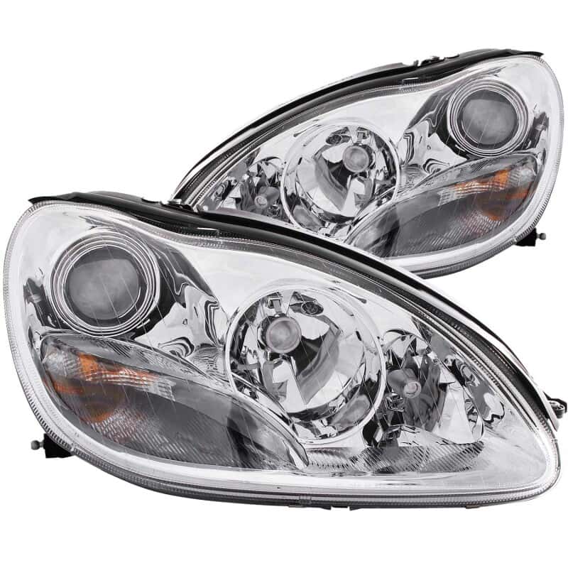 ANZO — ANZO 2000-2005 Mercedes Benz S Class W220 Projector Headlights Chrome
Head Light Set
HdLtSet - view 2