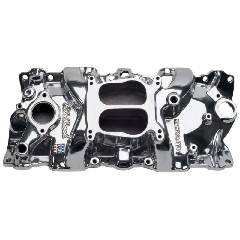 Edelbrock — Edelbrock Performer Manifold Polished
MANIFOLD - view 3