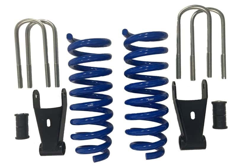 Ford Racing — Ford Racing 2021+ Ford F-150 2WD/4WD Regular Cab / Super Cab / Super Crew Complete Lowering Kit - view 4