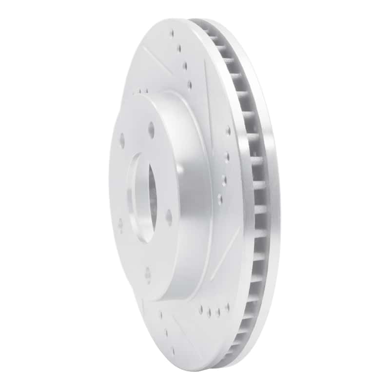 R1 Concepts — R1 1997-2005 Chevrolet S10 Front Right Drilled & Slotted Silver Brake Rotor
R1 Brake Rotor Drill - view 2