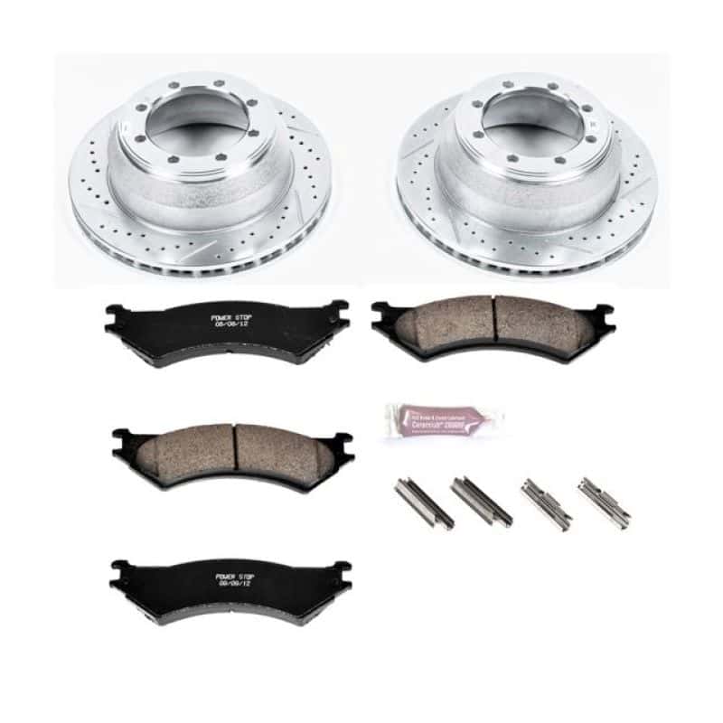 PowerStop — Power Stop 03-05 Ford E-350 Club Wagon Rear Z23 Evolution Sport Brake Kit - view 1
