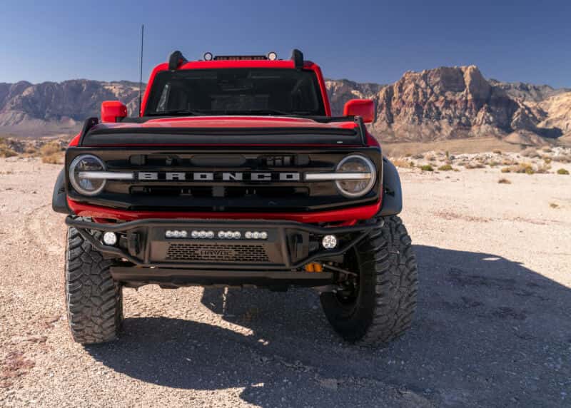 Husky Liners — Husky Liners 21-25 Ford Bronco 2/4dr. (Excl. Raptor) Aeroskin II - Tex. Blk
Hood Shields - view 3