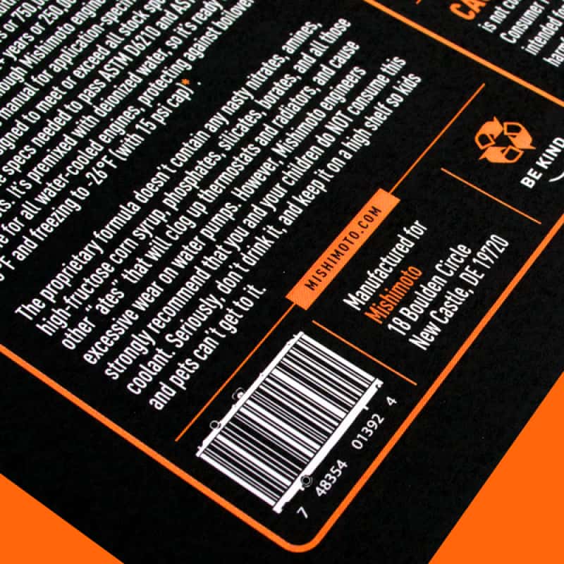 Mishimoto — Mishimoto Liquid Chill Synthetic Engine Coolant - Premixed
Coolant Additive - view 2