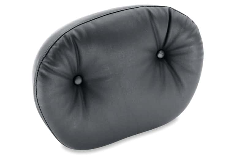 Mustang Motorcycle — Mustang 00-07 Harley Touring Sissy Bar Pad Regal (12 inch x 9 inch) - Black - view 1