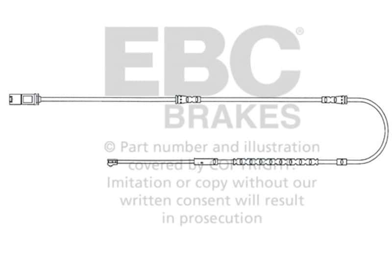 EBC — EBC 2010-2011 BMW 528 3.0L (F10) Front Wear Leads
DscBrkPadWrSnsr - view 1