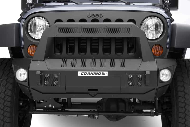 Go Rhino — Go Rhino 07-20 Jeep Wrangler JL/JLU/JK/JKU/Gladiator JT Trailline 10 Light Mount Bar
Light Mount Bar - view 5