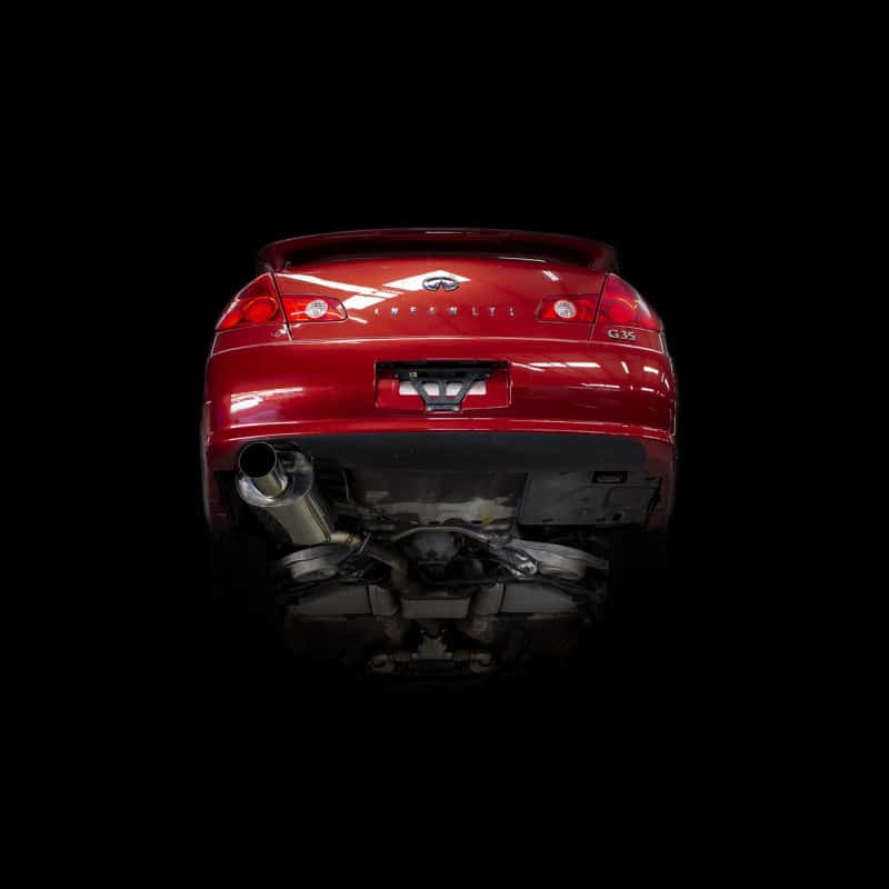 ISR Performance — ISR Performance MBSE Axle Back Exhaust - 05-06 Infiniti G35 Sedan - view 2