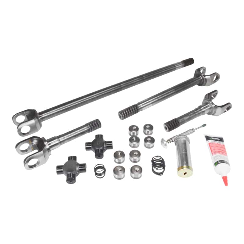 Yukon Gear & Axle — USA Standard 4340CM Axle Kit For 79-87 GM Truck & Blazer / GM 8.5in / 28Spline w/Spicer Joints
4340 front axle kit - view 2