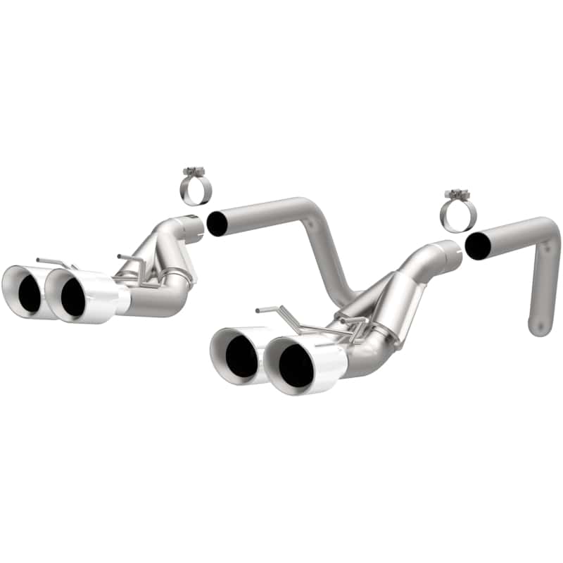 Magnaflow — Magnaflow 09-11 Chev Corvette V8 6.2L Comp Series Quad Center Rear Exit SS Cat-Back Perf Exhaust
Axle-Back - view 2
