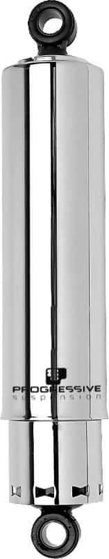 Progressive — Progressive Harley-Davidson 412 Series Shocks 11.0in - Chrome - view 2
