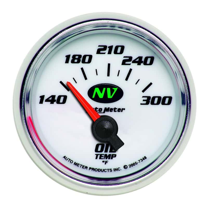 AutoMeter — AutoMeter Gauge Oil Temp 2-1/16in. 140-300 Deg. F Electric NV
2-1/16" OIL TEMP, 14 - view 1