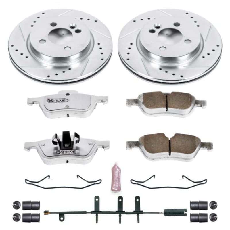 PowerStop — Power Stop 07-08 Mini Cooper Front Z26 Street Warrior Brake Kit - view 1