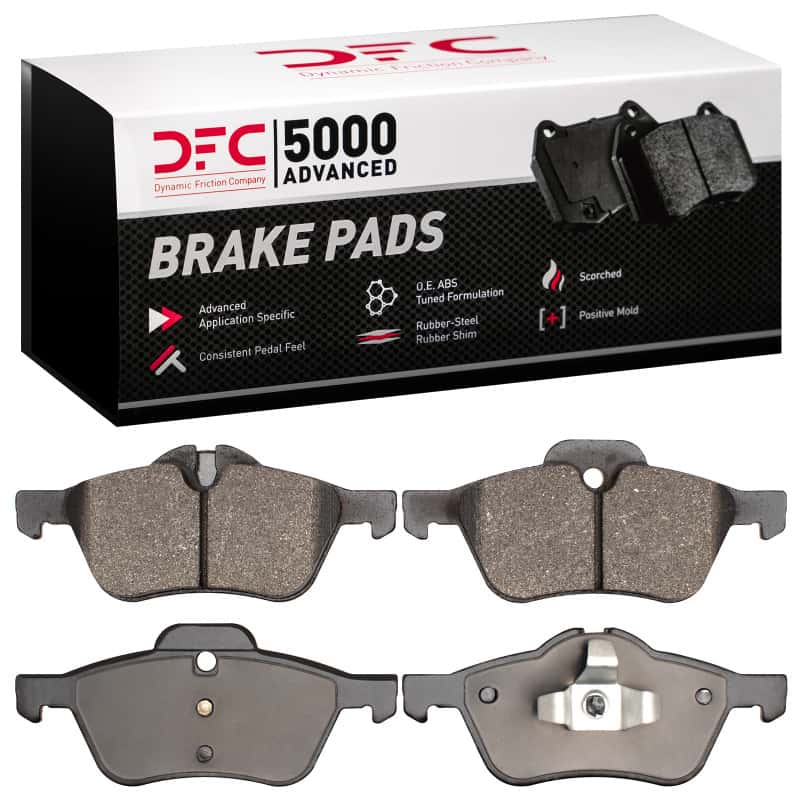 DFC — DFC 02-08 Mini Cooper (Excl Clubman) Front 5000 Advanced Low Metallic Brake Pads
DFC Brake Pad Set - view 1