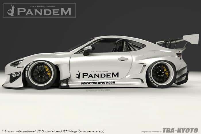 GReddy — GReddy Pandem V3 Aero / Toyota 86 / Scion FR-S / Subaru BRZ Aero Kit without Wings - view 4