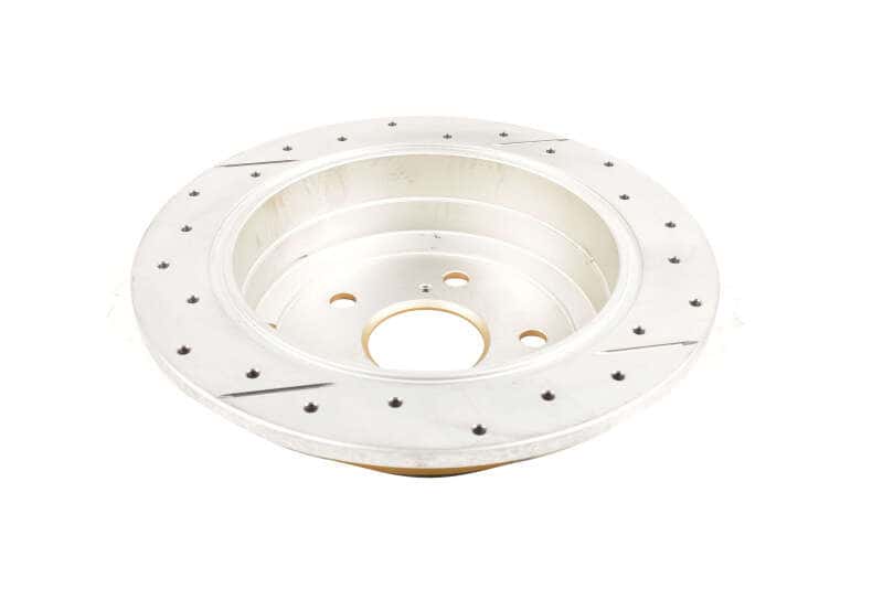 DBA — DBA 02-08 Lexus ES300 Rear Street Series Drilled & Slotted Rotor w/Gold Hat
Brake Rotor - view 2