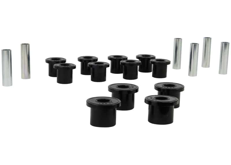 Whiteline — Whiteline 1987-1995 Jeep Wrangler Spring - Eye Front/Rear And Shackle Bushing
Bushing Kit - view 1