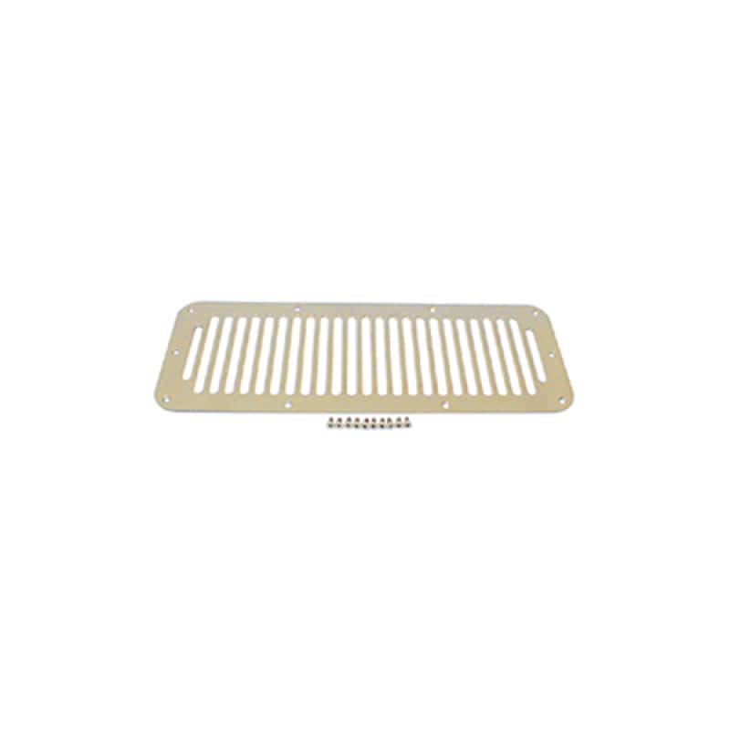 Rugged Ridge — Rugged Ridge 76-95 Jeep CJ / Jeep Wrangler Stainless Steel Cowl Vent Cover
OFFROAD_EXTERIOR
Hood Vent - view 2