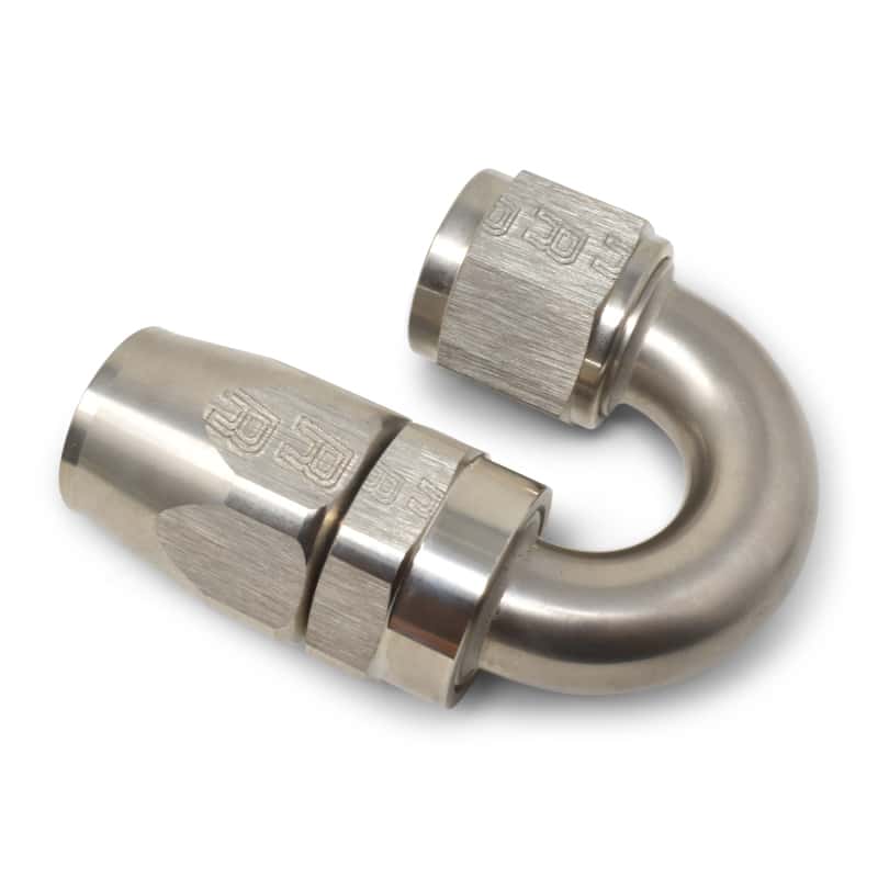 Russell — Russell Performance -6 AN Endura 180 Degree Full Flow Swivel Hose End (With 9/16in Radius)
Hose Fitting - view 4