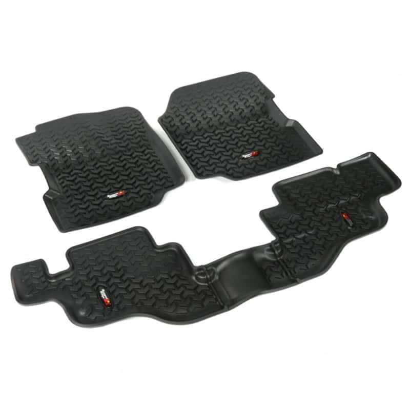 Rugged Ridge — Rugged Ridge Floor Liner Front/Rear Black 1976-1986 Jeep CJ-7 / Jeep Wrangler 87-95 / YJ
OFFROAD_FLOORLINERS
Floor Mat Set - view 1