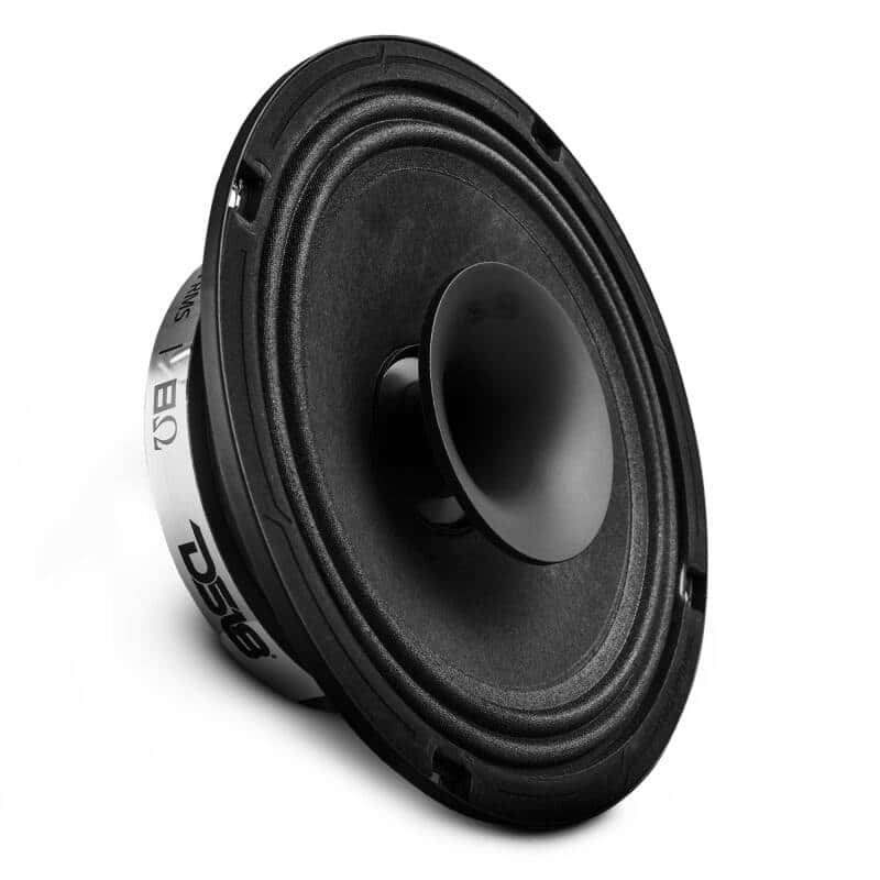 DS18 — DS18 8in 200 Watts RMS 8 ohm Mid-Range Loudspeaker Shallow Grill Included - view 1