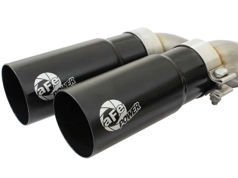 aFe — aFe Rebel Exhausts 3in SS Cat-Back 09-14 Ford F-150 4.6/5.0/5.4L w/ Black Tips
Cat-Back Exhaust - view 3