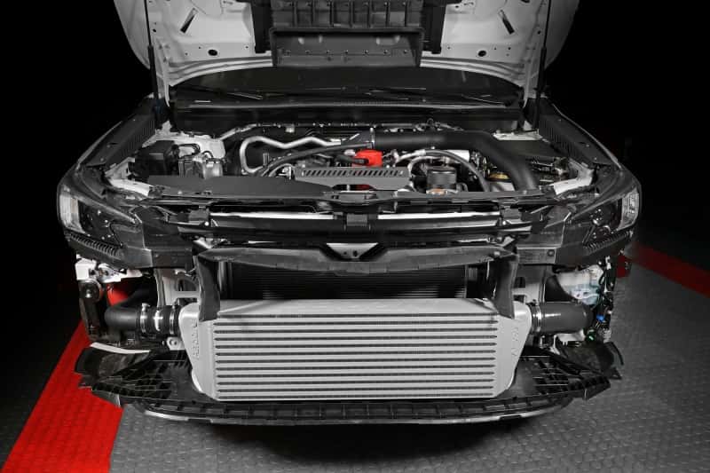 Perrin Performance — PERRIN 22-25 Subaru WRX Front Mount Intercooler Kit (Black Tubes & Silver Core) - view 12