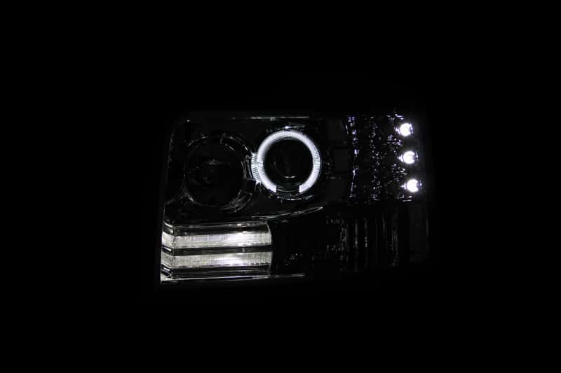 ANZO — ANZO 1992-1996 Ford F-150 Projector Headlights w/ Halo Chrome w/ Side Markers and Parking Lights
Head Light Set
HdLtSet - view 6