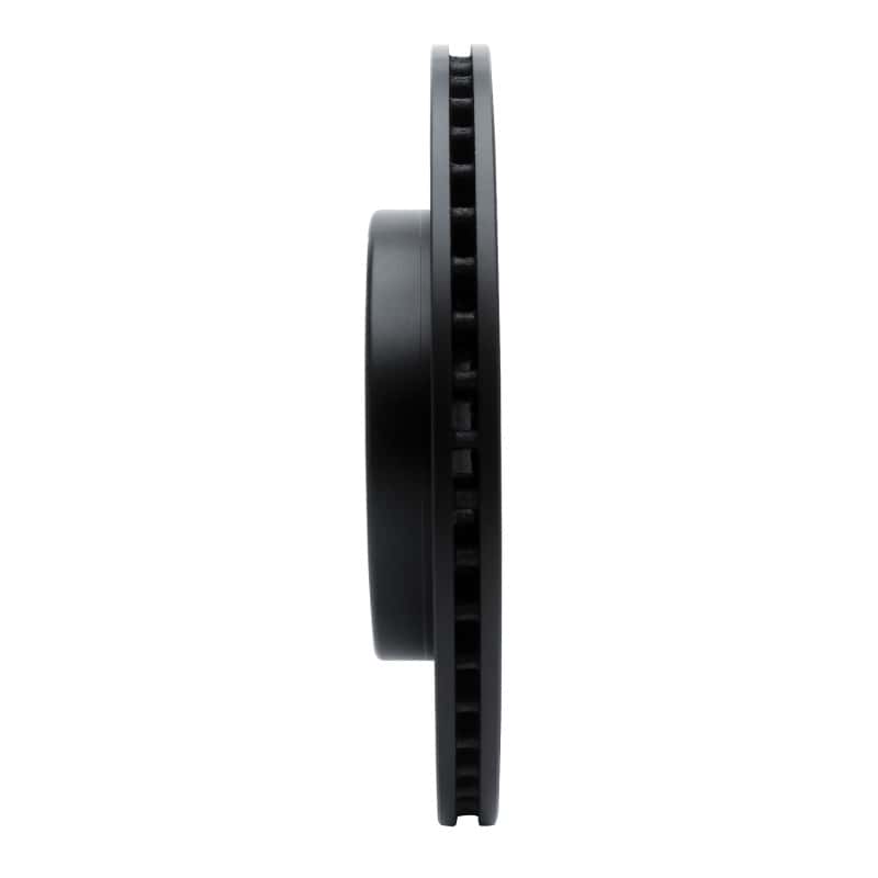 R1 Concepts — R1 17-25 Buick Enclave Rear Left Drilled & Slotted Black Brake Rotor
R1 Brake Rotor Drill - view 3