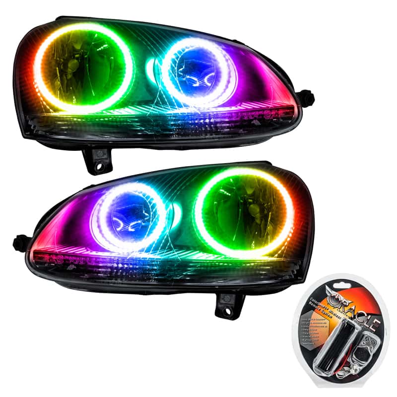 ORACLE Lighting — Oracle 06-10 Volkswagen Jetta SMD HL - Chrome - ColorSHIFT - view 2
