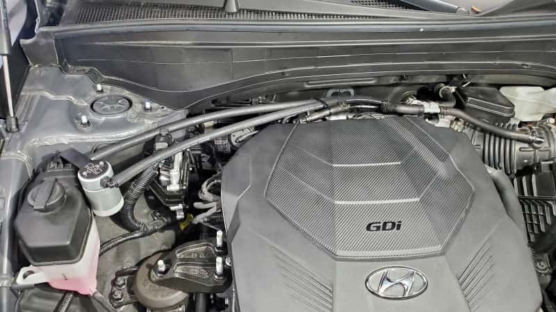 J&L — J&L 20-25 Hyundai Palisade / Kia Telluride 3.8L Oil Separator 3.0 Passenger Side - Clear Anodize
Oil Separator - view 3