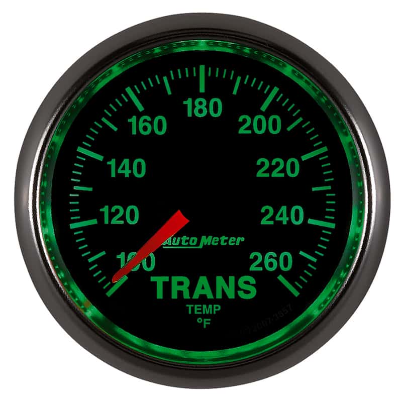 AutoMeter — Autometer GS 100-260 degree Electronic Trans Temperature Gauge
2-1/16" TRANS TEMP, - view 9