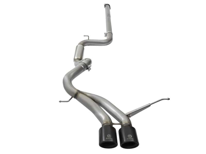 aFe — aFe Takeda 3in SS Exhaust Cat-Back 13-16 Ford Focus ST 2.0L Black Tips
Cat-Back Exhaust - view 2
