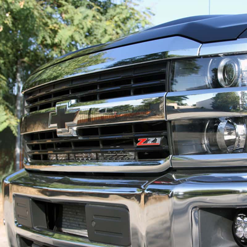 Baja Designs — Baja Designs 2017 Chevreolet Silverado 2500/3500 HD 30in OnX6+ Grille Light Bar Kit - 5000K Daylight - view 3