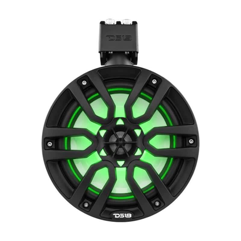 DS18 — DS18 Marine And Powersports Towers 8in 125 Watts RMS RGB LED Lights Red - view 6