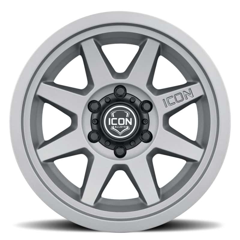 ICON — ICON Rebound 17x8.5 6x5.5 0mm Offset 4.75in BS 106.1mm Bore Charcoal Wheel
REBOUND SLX WHEEL - view 2