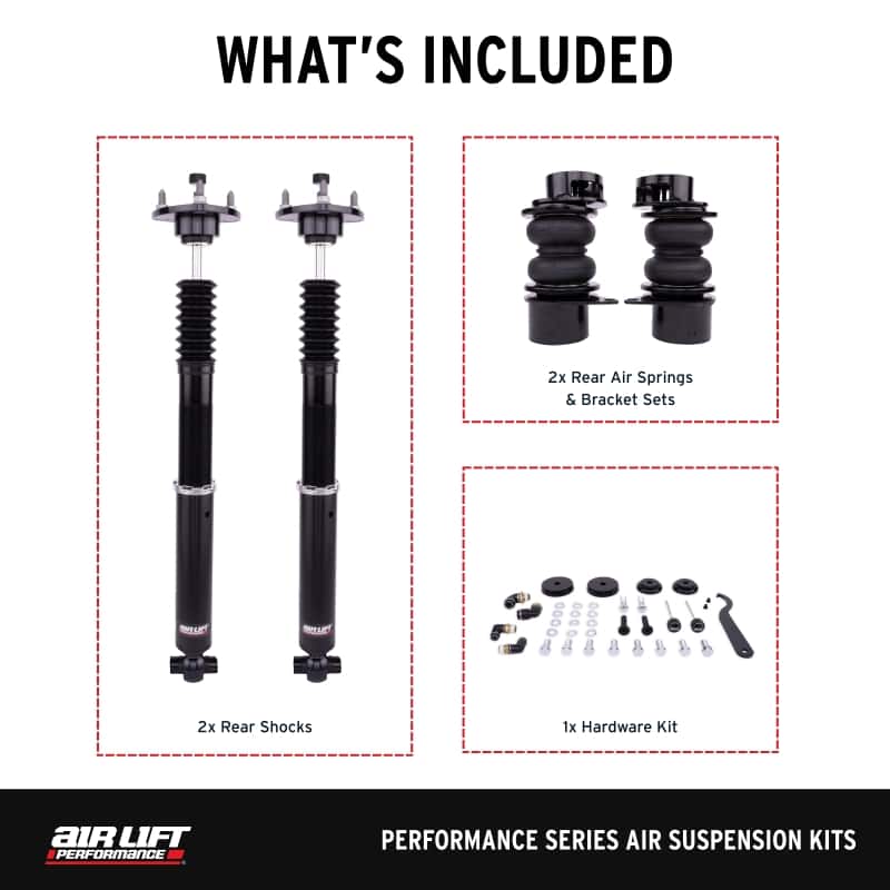 Air Lift — Air Lift Performance 2024 Lexus RC300/350 / 15-22 Lexus RC 350 / 13-21 Lexus GS 350 Rear Kit
Air Lift Performance - view 6