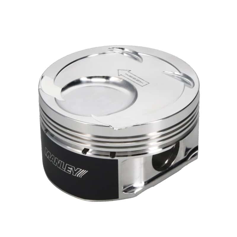 Manley Performance — Manley Ford 3.5L Ecoboost 3.642in Bore 1.239in Comp Height -8.5cc Dish Extreme Duty Piston Set
Piston Set - view 4