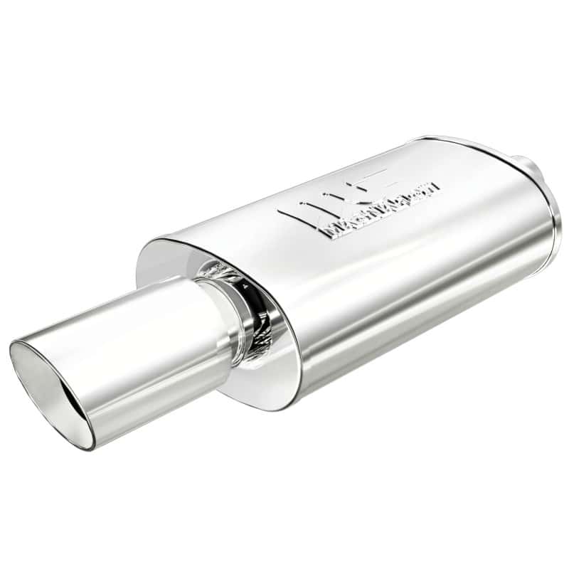 Magnaflow — MagnaFlow Muffler W/Tip Mag Rs 14X5X8 2.25/4.
Straight Through - view 1