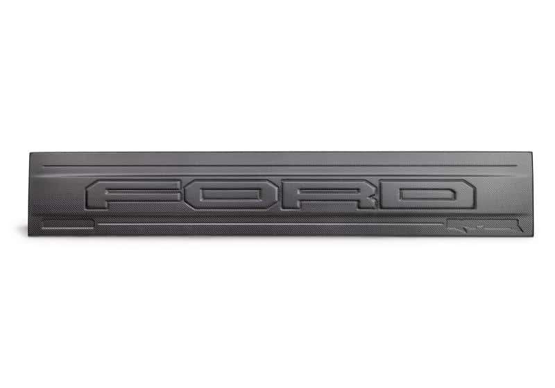 Ford Racing — Ford Racing 21-24 F-150 Raptor Carbon Fiber Tailgate Panel - Matte - view 3