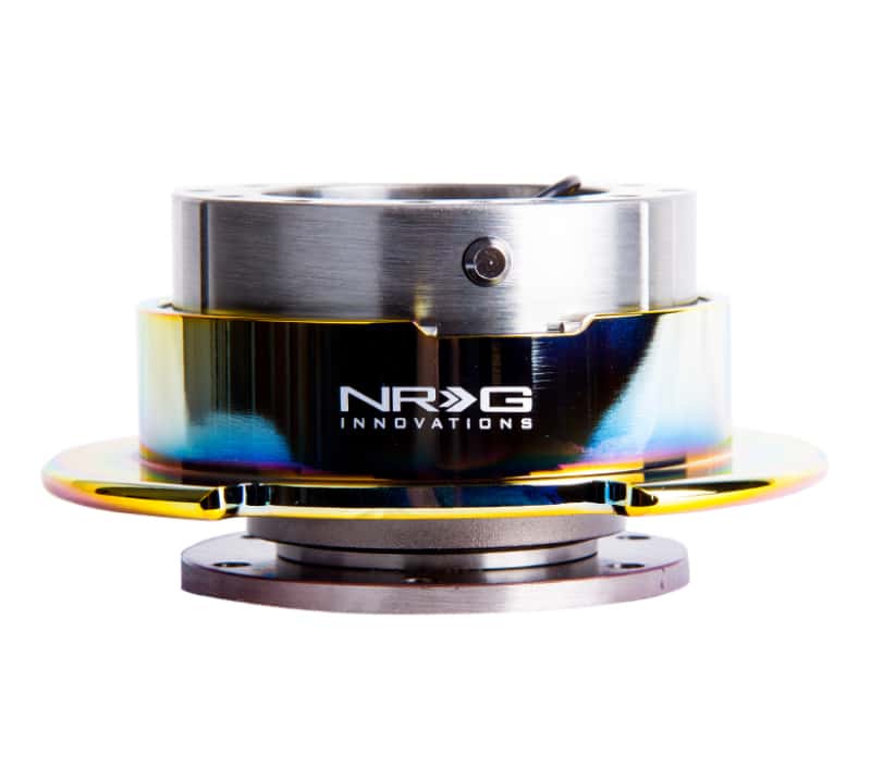 NRG — NRG Quick Release Gen 2.5 - Gunmetal Body / Neochrome Ring - view 1