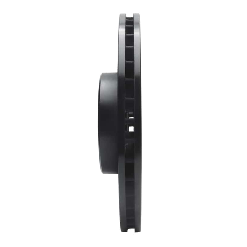 R1 Concepts — R1 07-18 BMW X5 Front Left Drilled & Slotted Black Brake Rotor
R1 Brake Rotor Drill - view 3