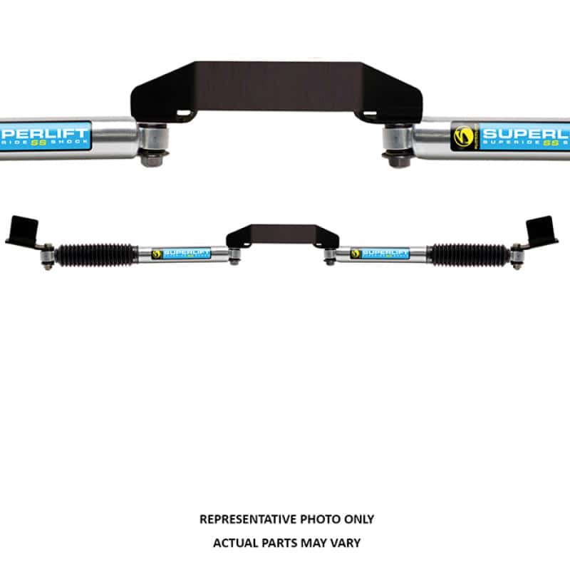 Superlift — Superlift 09-13 Ram 2500/3500 4WD Dual Steering Stabilizer Kit - SR SS by Bilstein (Gas)
Steering Stabilizer - view 1